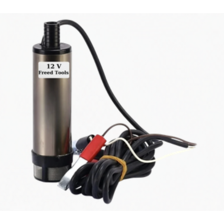 12 w 32mm Sıvı Aktarma Pompası Akü Bağlantılı