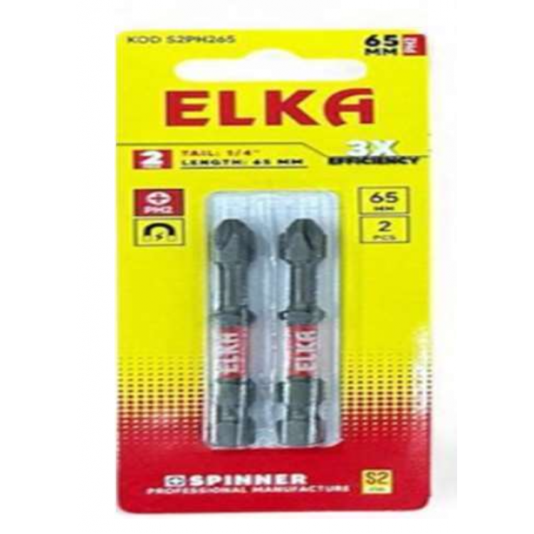 PH2X65MM 100 ad.Yıldız Uç Çelik ERC 55 Sertliğinde